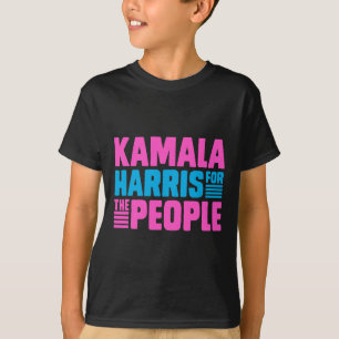 T-shirt Kamala Pour Tous Les Gens Slogan Tee