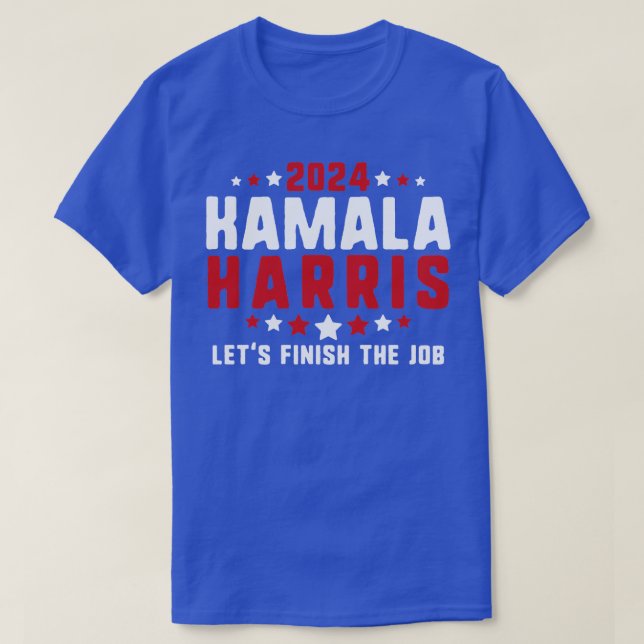 T-shirt Kamala termine le travail 5 (Design devant)