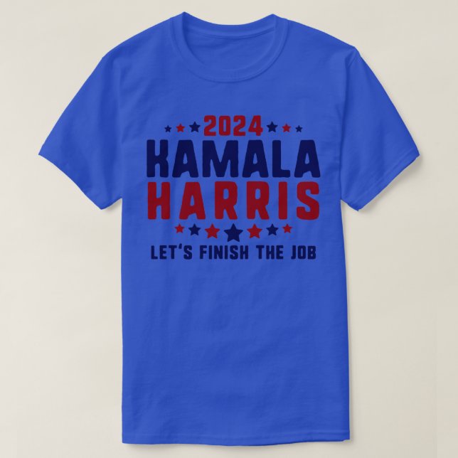 T-shirt Kamala termine le travail 6 (Design devant)