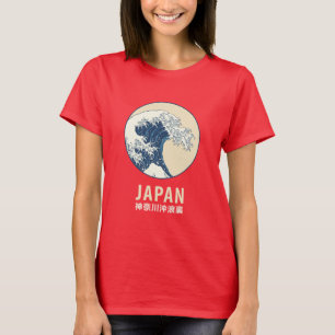 T-shirt Kanagawa, Japon