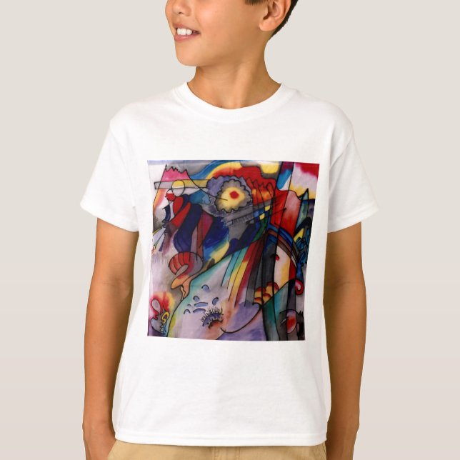 T-shirt Kandinsky 1913 Peinture Abstraite (Devant)