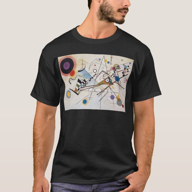 T-shirt Kandinsky 1923/composition viii/pixdecines (Devant)