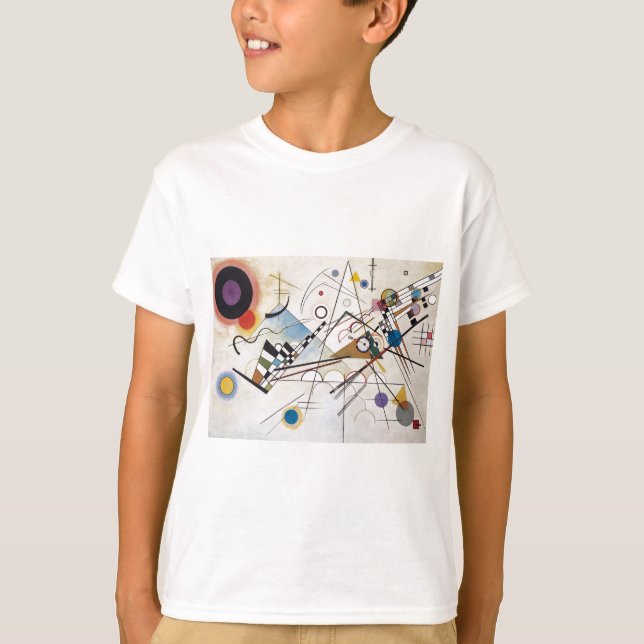 T-shirt Kandinsky 1923/composition viii/pixdecines (Devant)