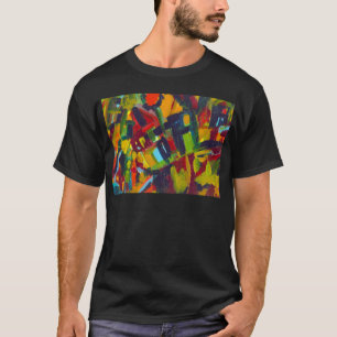 T-shirt Kandinsky 304 Oeuvre Abstraite colorée