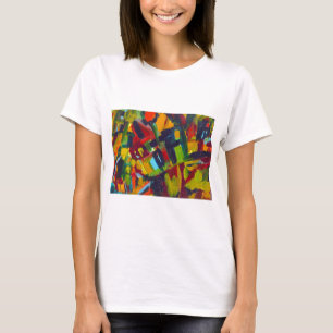 T-shirt Kandinsky 304 Oeuvre Abstraite colorée