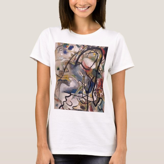 T-shirt Kandinsky Art moderne Abstrait coloré (Devant)