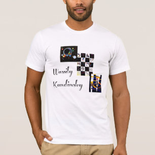 T-shirt Kandinsky - Collage de ses œuvres d'art