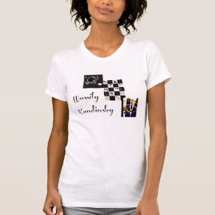 T-shirt Kandinsky - Collage de ses œuvres d'art