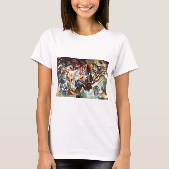 T-shirt Kandinsky Composition VI Peinture Abstraite (Devant)