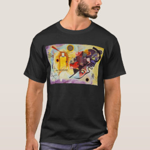 T-shirt Kandinsky jaune bleu
