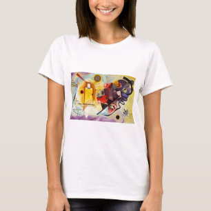 T-shirt Kandinsky jaune bleu