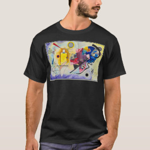 T-shirt Kandinsky jauneBleuRouge