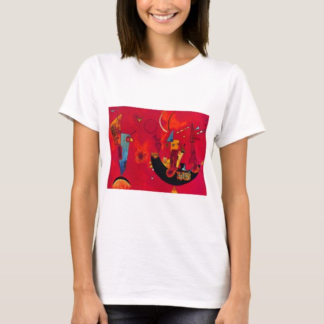 T-shirt Kandinsky Mit und Gegen (Devant)