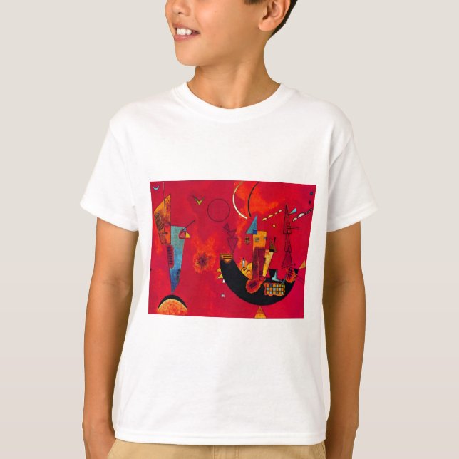 T-shirt Kandinsky Mit und Gegen (Devant)
