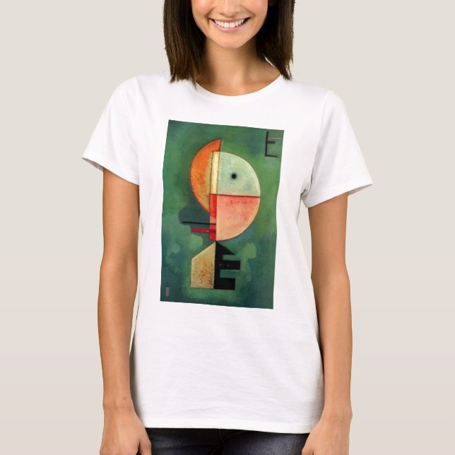 T-shirt Kandinsky peinture Abstraite ascendante (Devant)