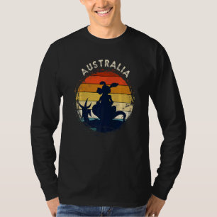 T-shirt Kangaroo Australie Animal Aussie Retro Australie