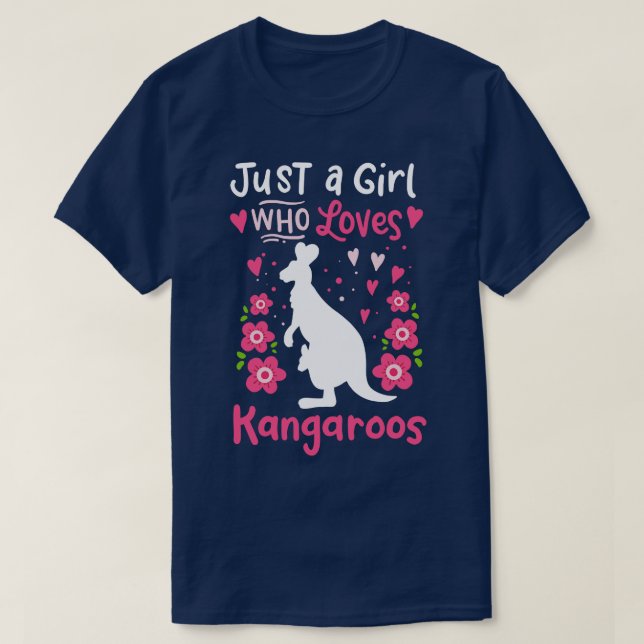 T-shirt Kangaroo Australie Australie Kangaroo Lover (Design devant)