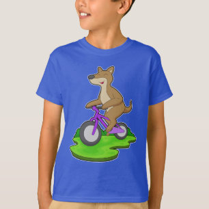 T-shirt Kangaroo Bicycle