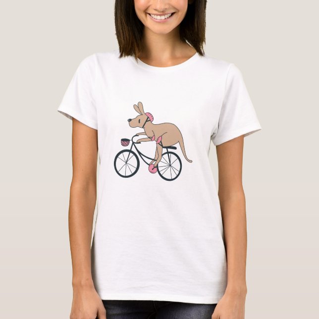T-shirt Kangaroo Bike (Devant)
