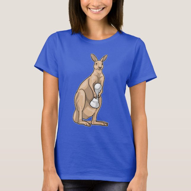 T-shirt Kangaroo Chess piece Patrouille Chess (Devant)