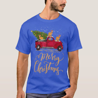 T-shirt Kangaroo Driving Christmas