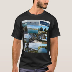 T-shirt Kangaroo Island, Australie, Collage de photos, T-S
