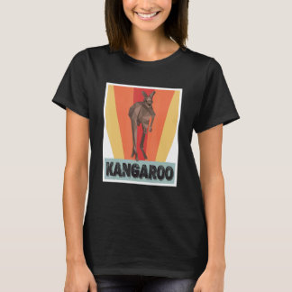 T-shirt Kangaroo Retro Outback Australie Marsupials Kangar