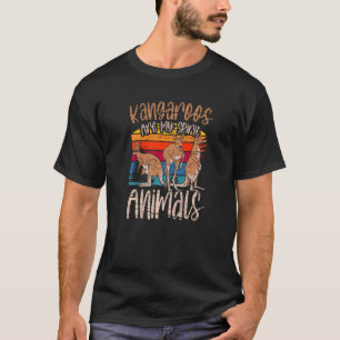 T-shirt Kangaroos Sont Mon Esprit Animaux Kangourou Animal