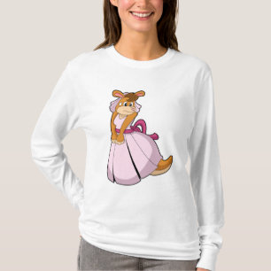 T-shirt Kangourou en mariée avec une robe de mariée