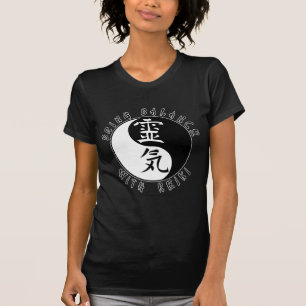 T-shirt Kanji de Yin Yang Reiki