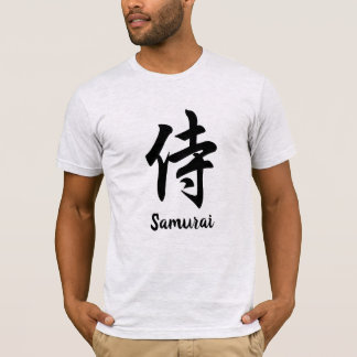 T-shirt Kanji Samurai japonais