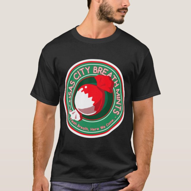 T-shirt Kansas City Breath Mints Blaseball (Devant)
