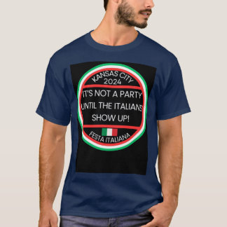 T-shirt Kansas City Festa Italiana 2024