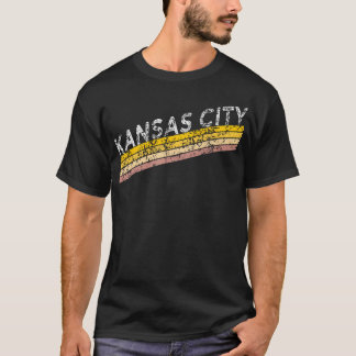 T-shirt Kansas City Retro Vintage Apparel Kc