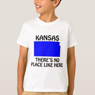 T-shirt Kansas - Il n'y a pas d'endroit comme ici