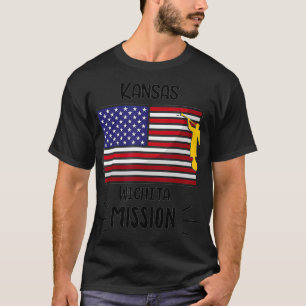 T-shirt Kansas Wichita Mormon LDS Mission Missionnaire Cad