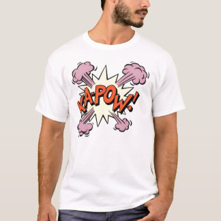 T-shirt kapow ! chemise d'art de bruit,