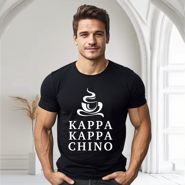 T-shirt Kappa Kappa Chino Grec Lifestyle Drôle (Créateur téléchargé)