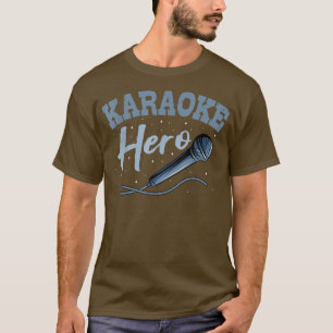 T-shirt Karaoke Hero Microphone Chanteur KTV Music Lover