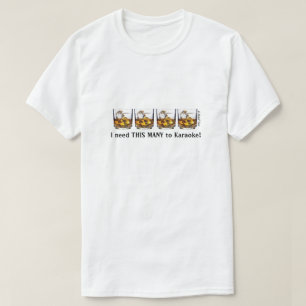 T-shirt Karaoke - Une chemise MisterP