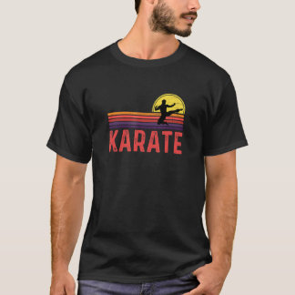 T-shirt Karate Arts Martiaux Rétro Vintage Classique Couch