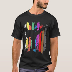 T-shirt Karate Belt Colors Silhouette Shirt - Karate Lover