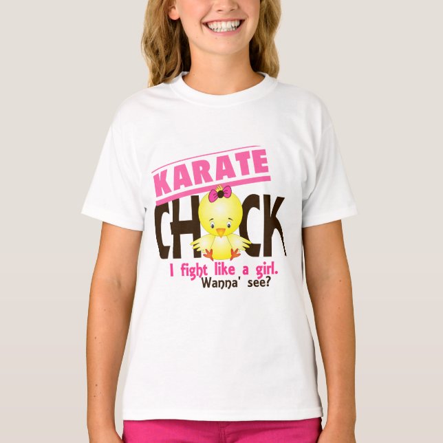 T-shirt Karate Chick 1 (Devant)
