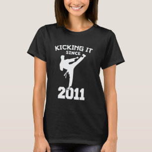 T-shirt Karate Classique Arts Martiaux Qui Décolle Depuis