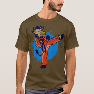T-shirt Karate cow
