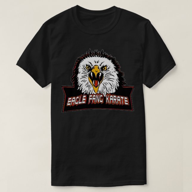 T-shirt karate de fang d'aigle 112 (Design devant)