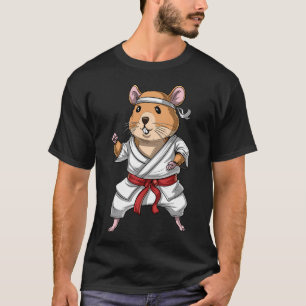 T-shirt Karate de hamster