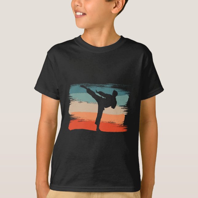 T-shirt Karate Fan Article Martial Arts Accessories Traini (Devant)