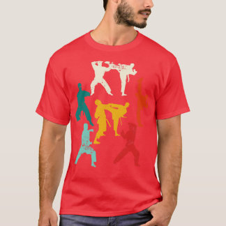 T-shirt Karate Fighter Retro Karate