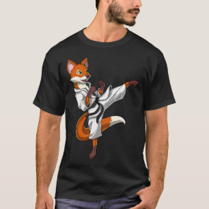 T-shirt Karate Fox